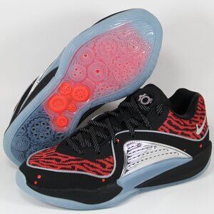 Nike KD 16 'Slim Reaper' Basketball Shoes Men 6 Women 7.5 Black Red